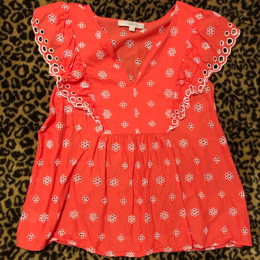 LOFT blouse- Medium